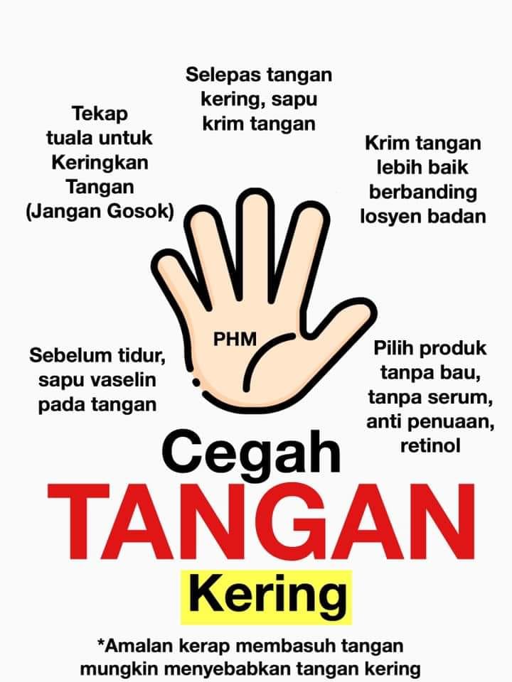 cegah tangan kering