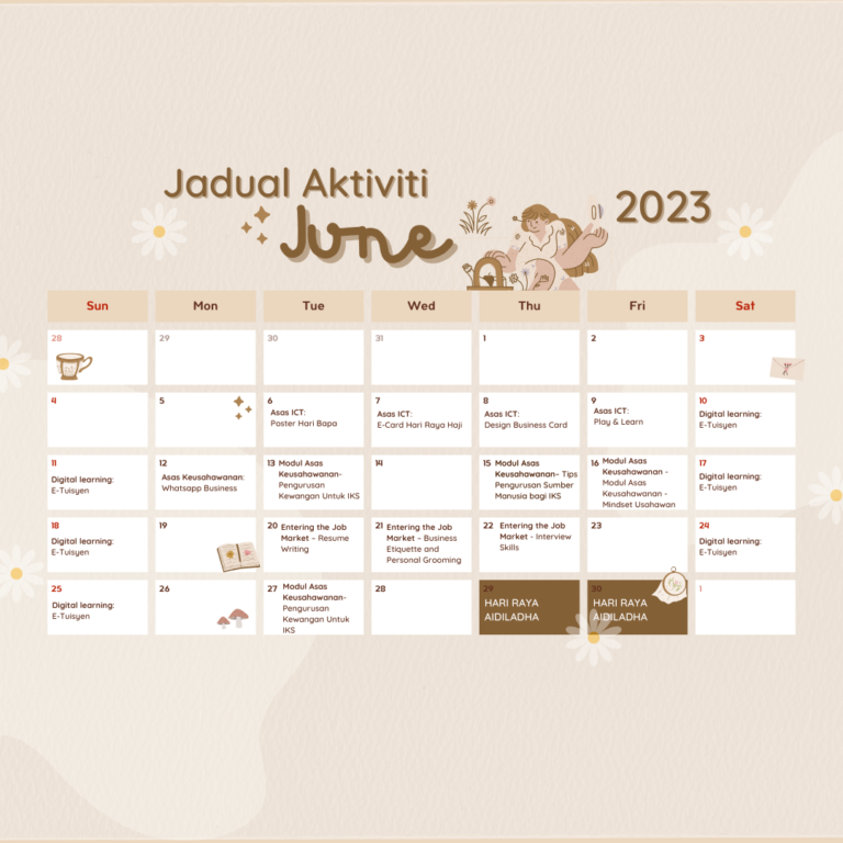jadual jun 2023